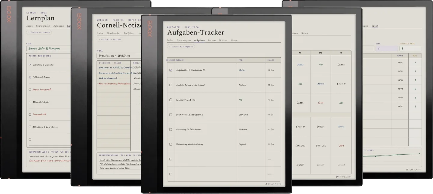 The Planner · Studium