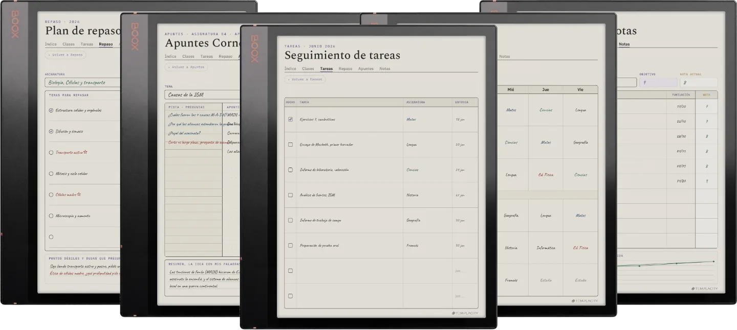 The Planner · Estudiantes