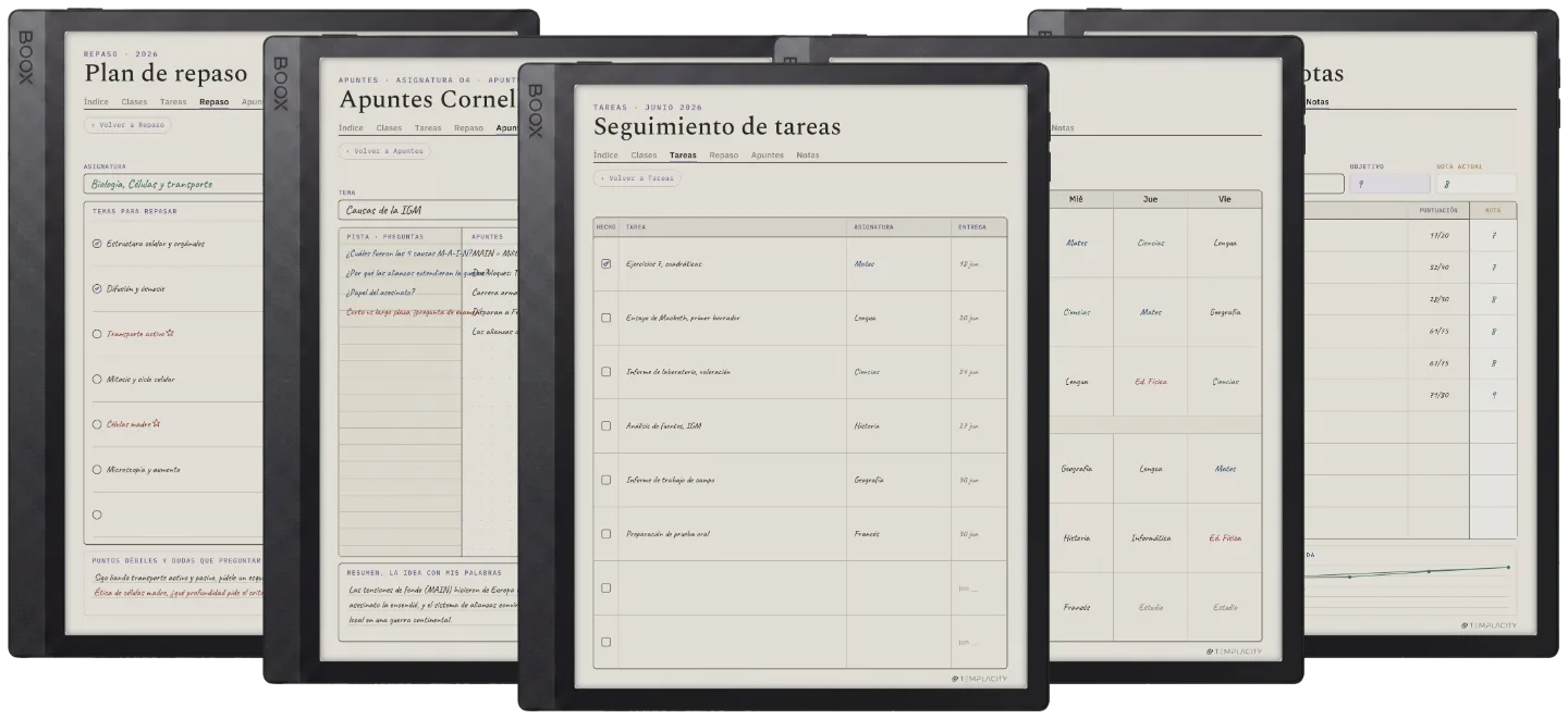 The Planner · Estudiantes