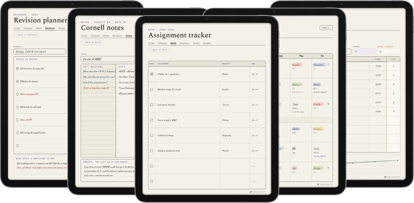 Digital Student Planner