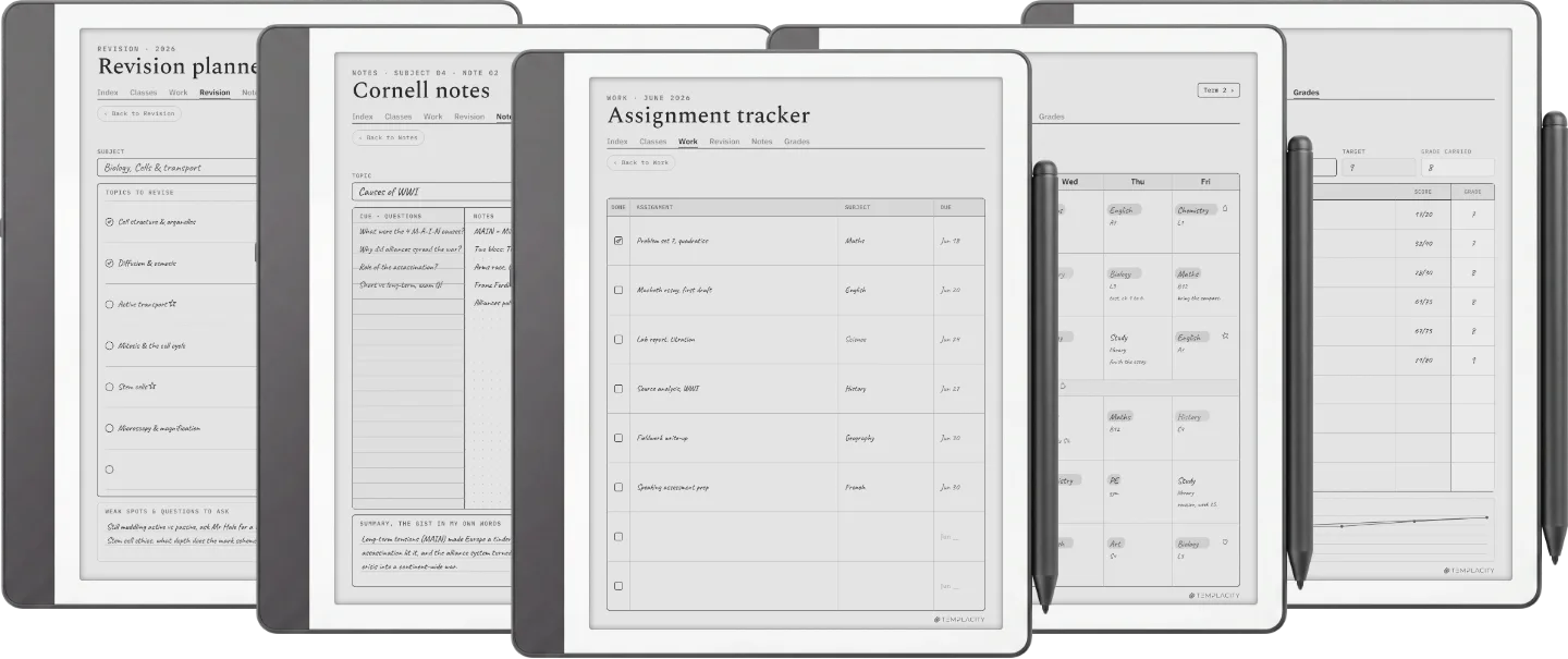 Digital Student Planner