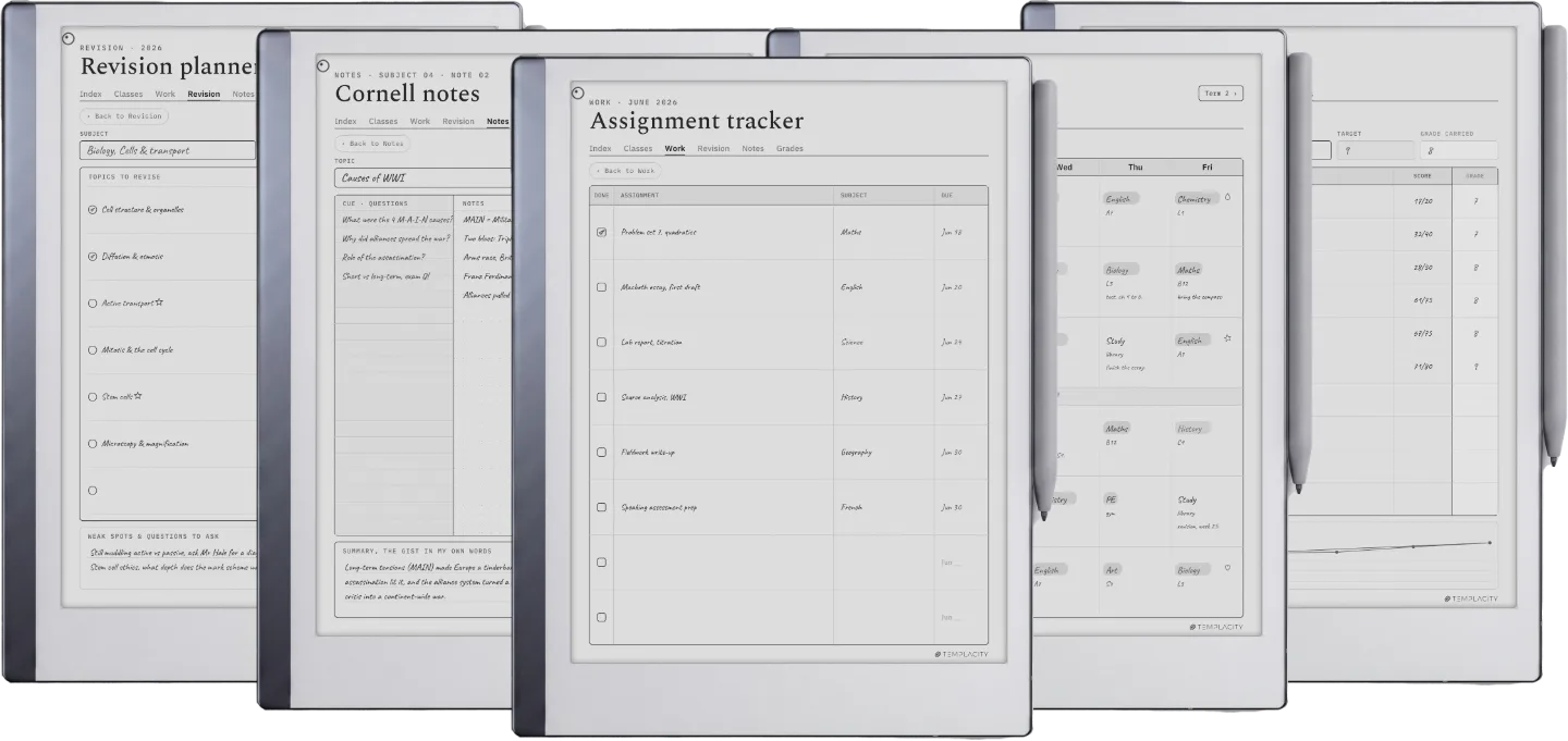 Digital Student Planner