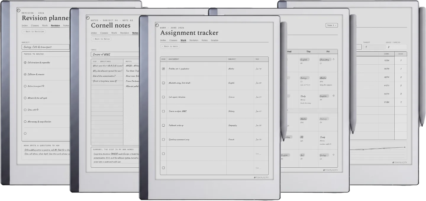 Digital Student Planner