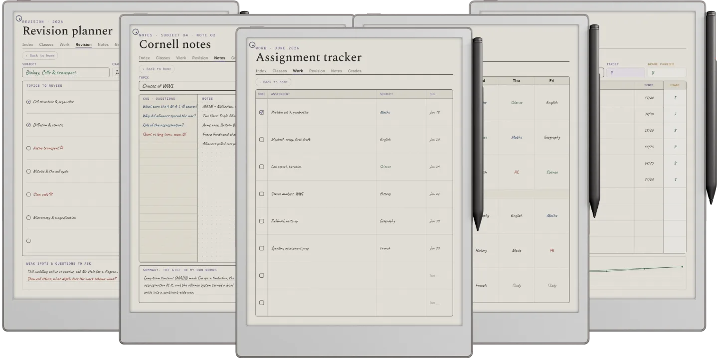 Digital Student Planner