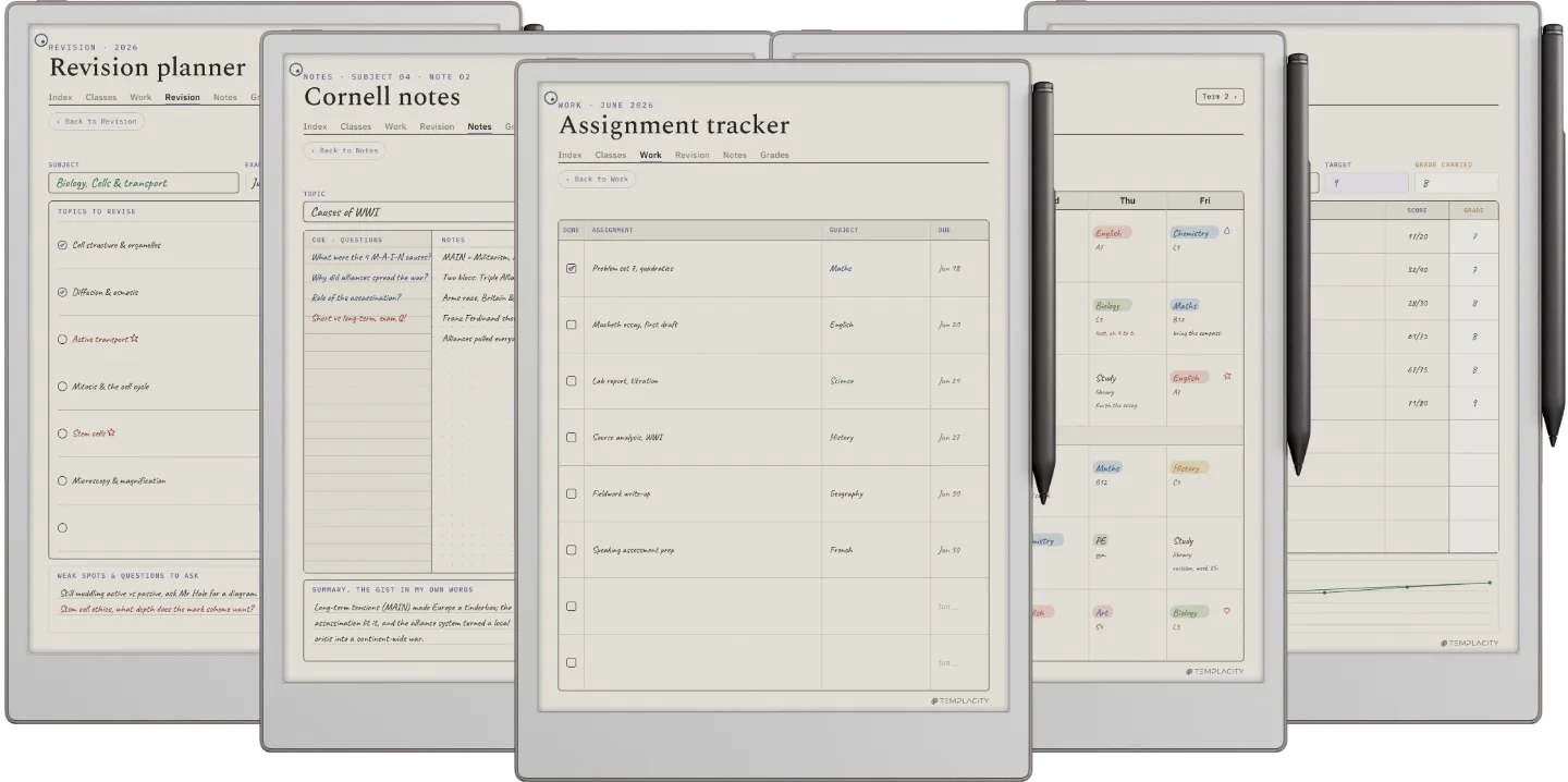 Digital Student Planner