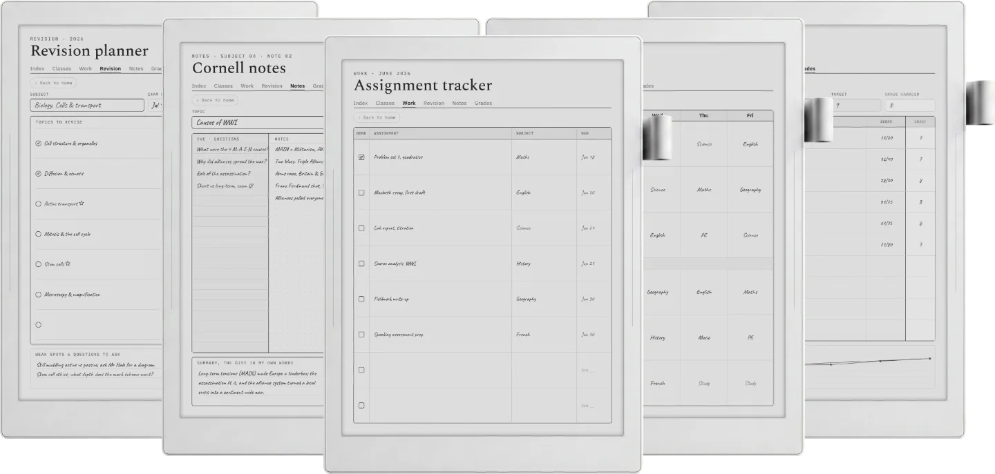 Digital Student Planner