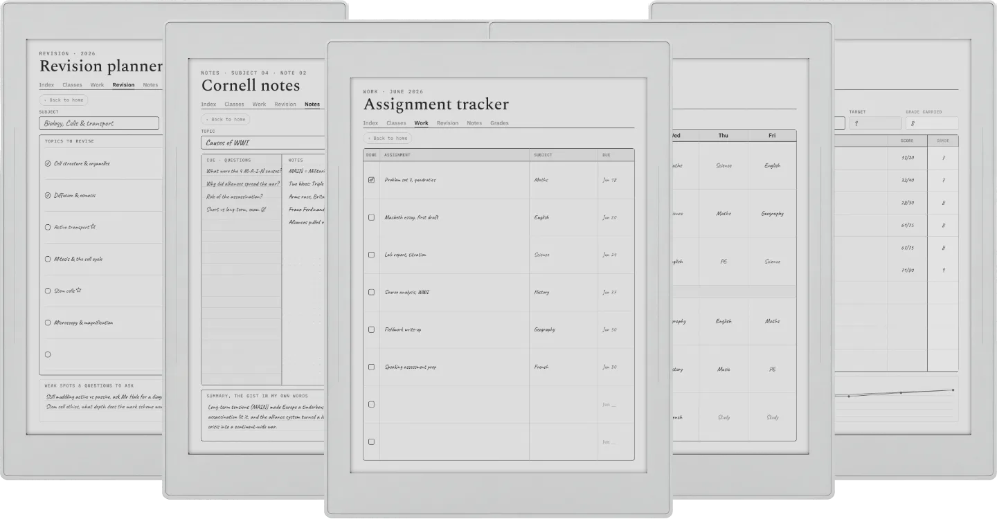 Digital Student Planner