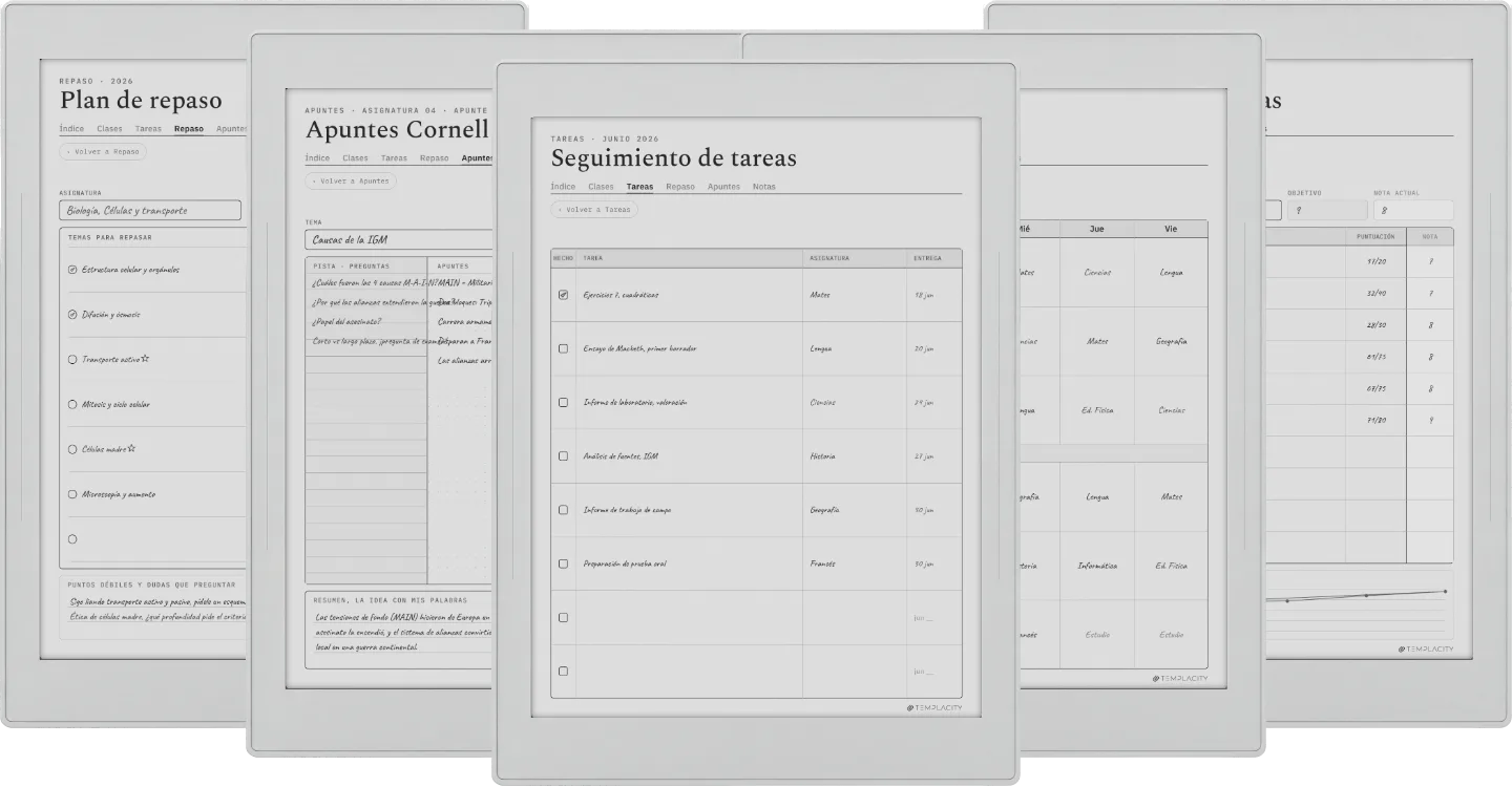 The Planner · Estudiantes