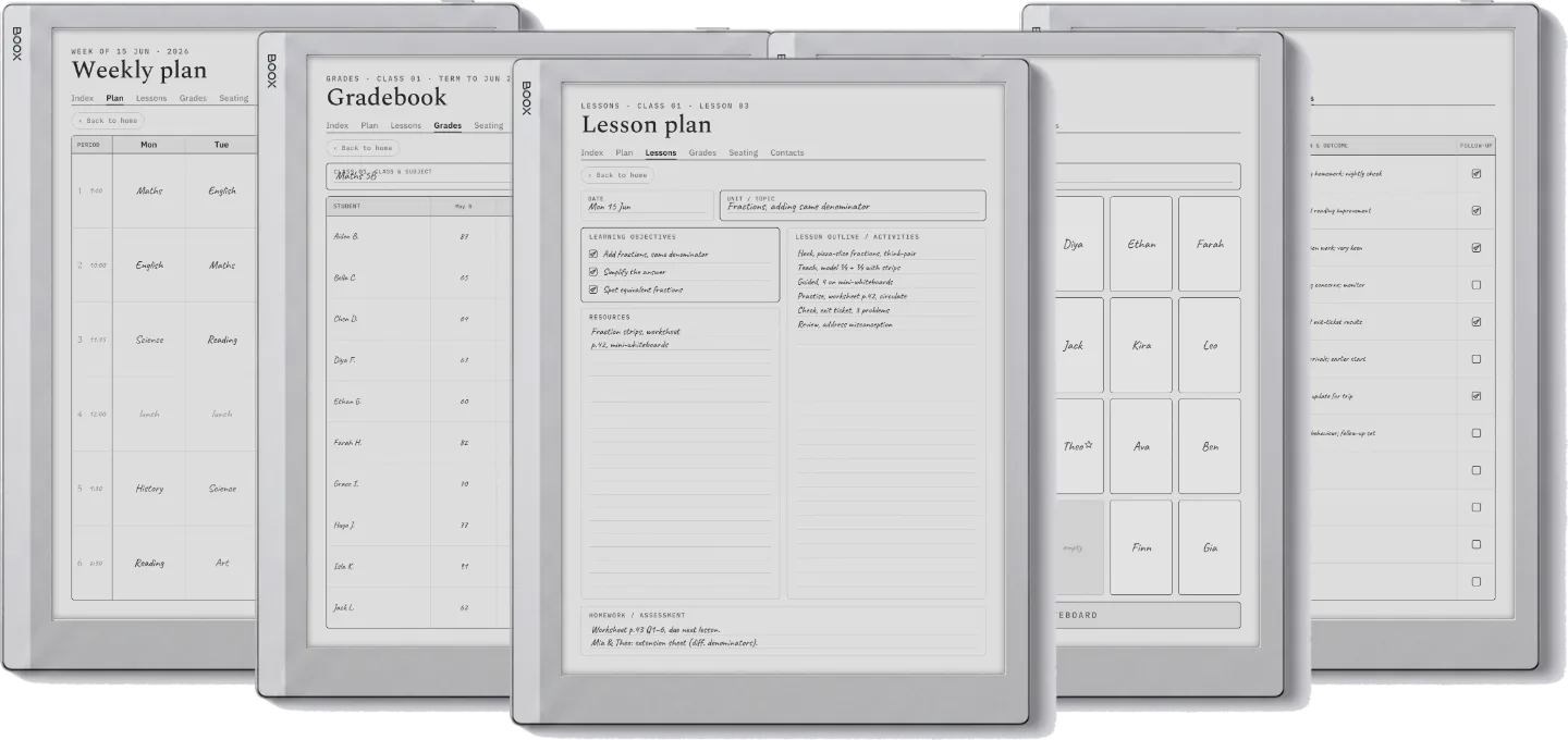 Digital Teacher Planner