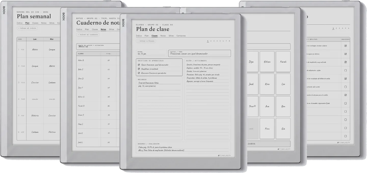 The Planner · Docente