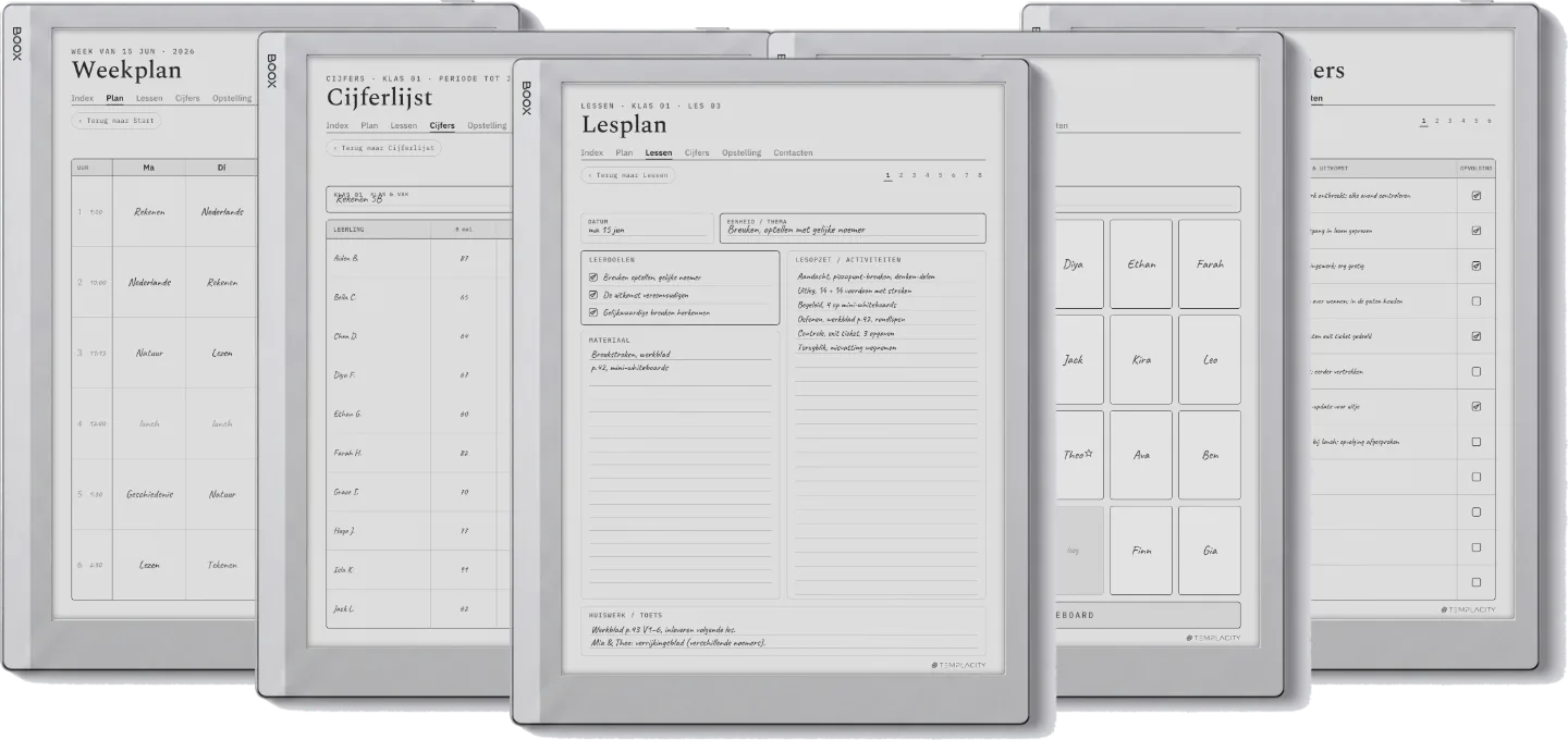 Digitale lerarenplanner