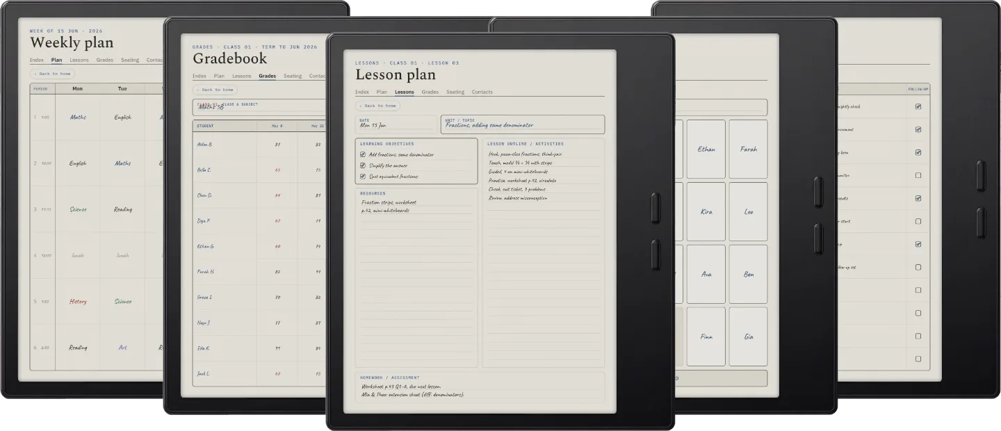 The Planner · Teacher