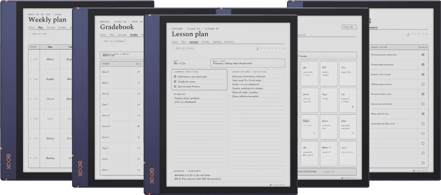 The Planner · Teacher