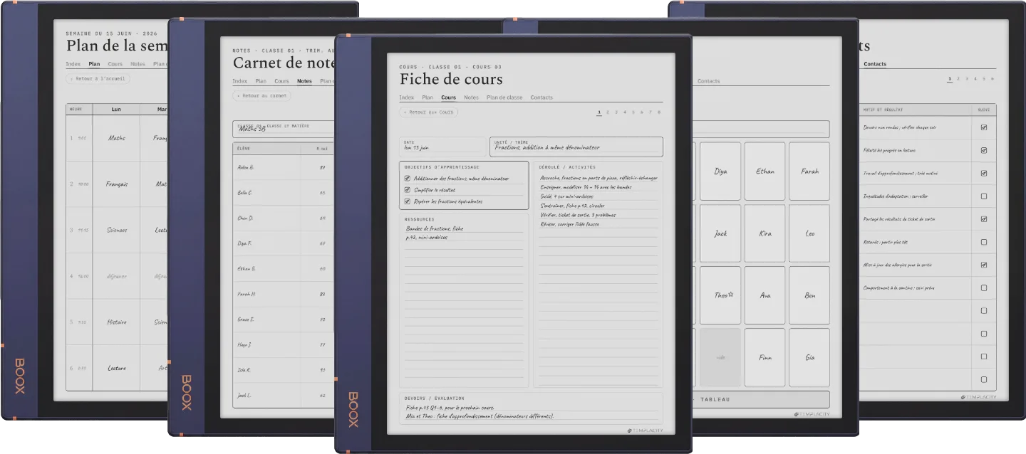 The Planner · Enseignant