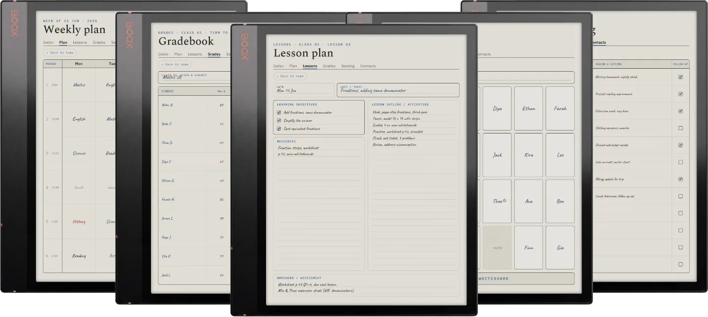 The Planner · Teacher