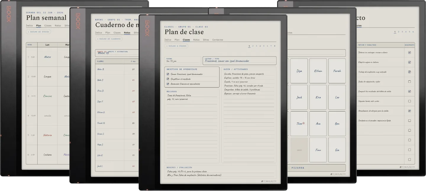 The Planner · Docente