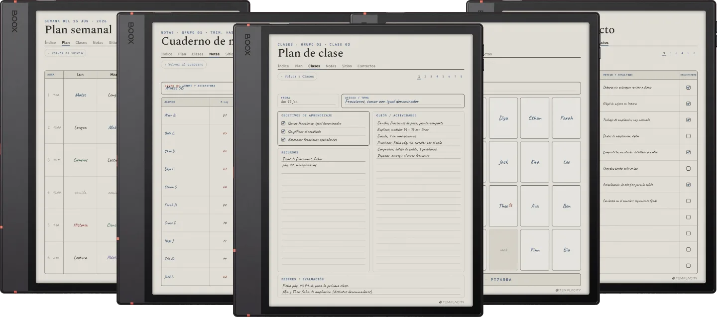 The Planner · Docente