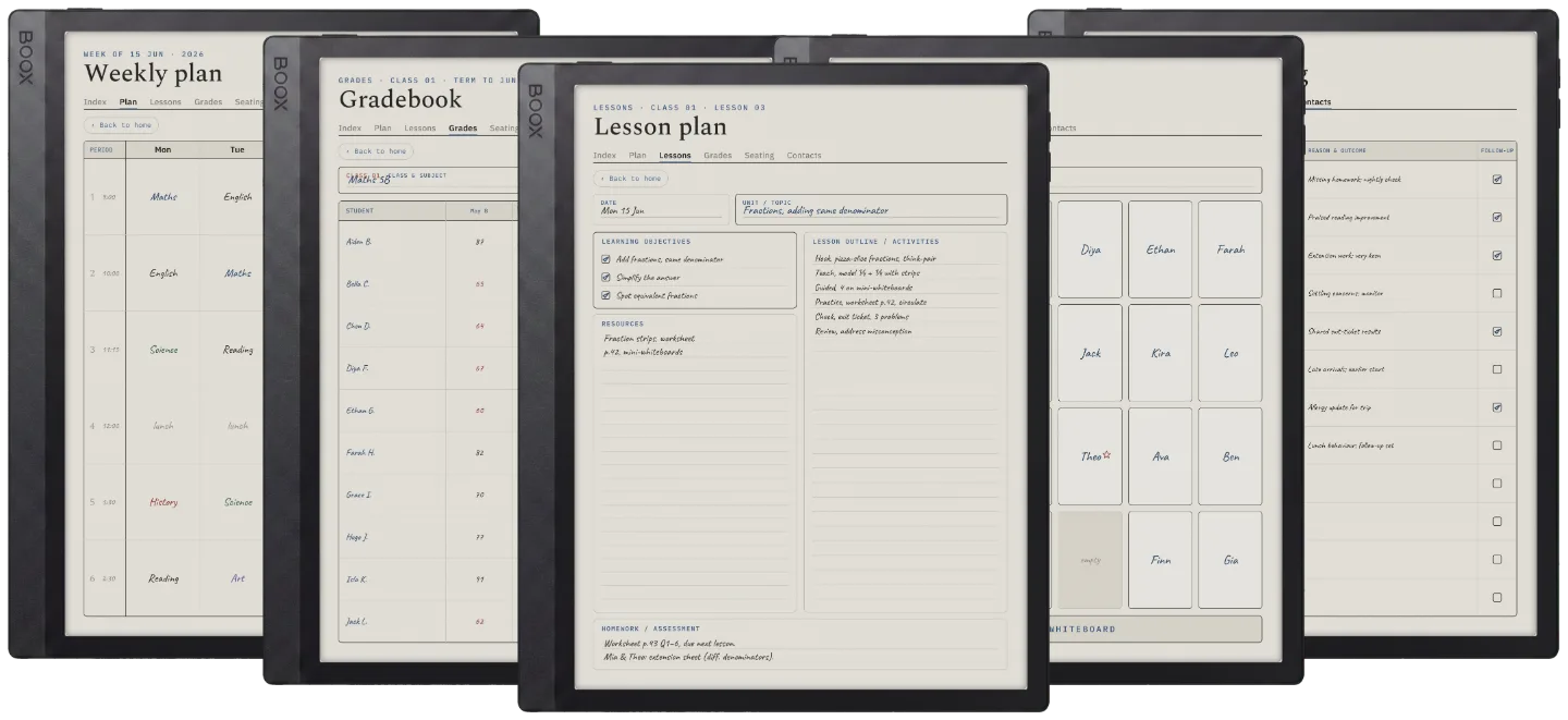 The Planner · Teacher