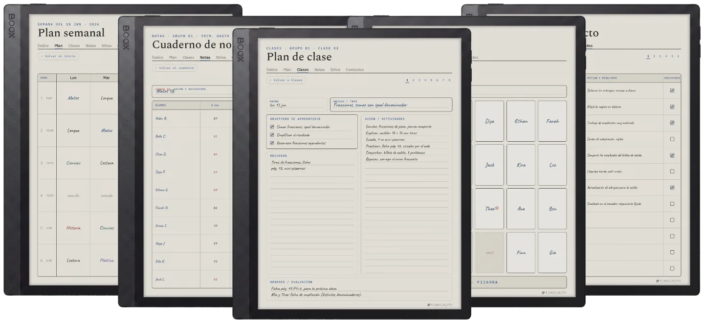 The Planner · Docente