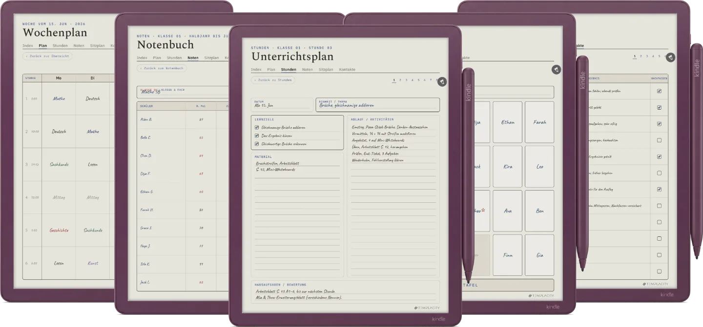 The Planner · Lehrer