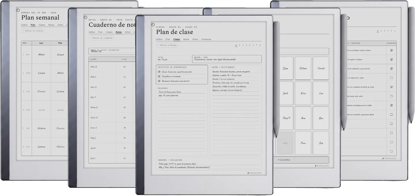 The Planner · Docente