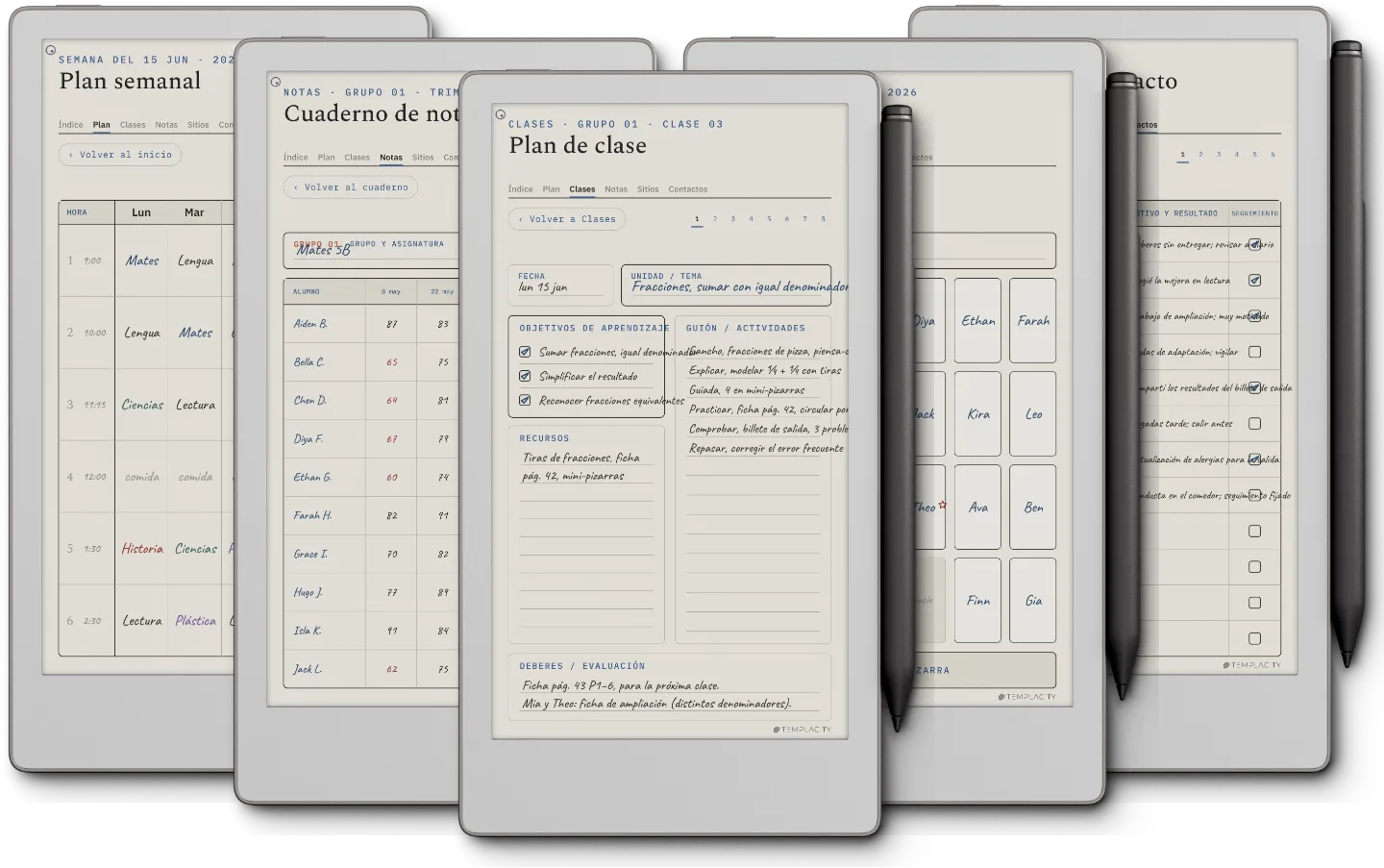 The Planner · Docente