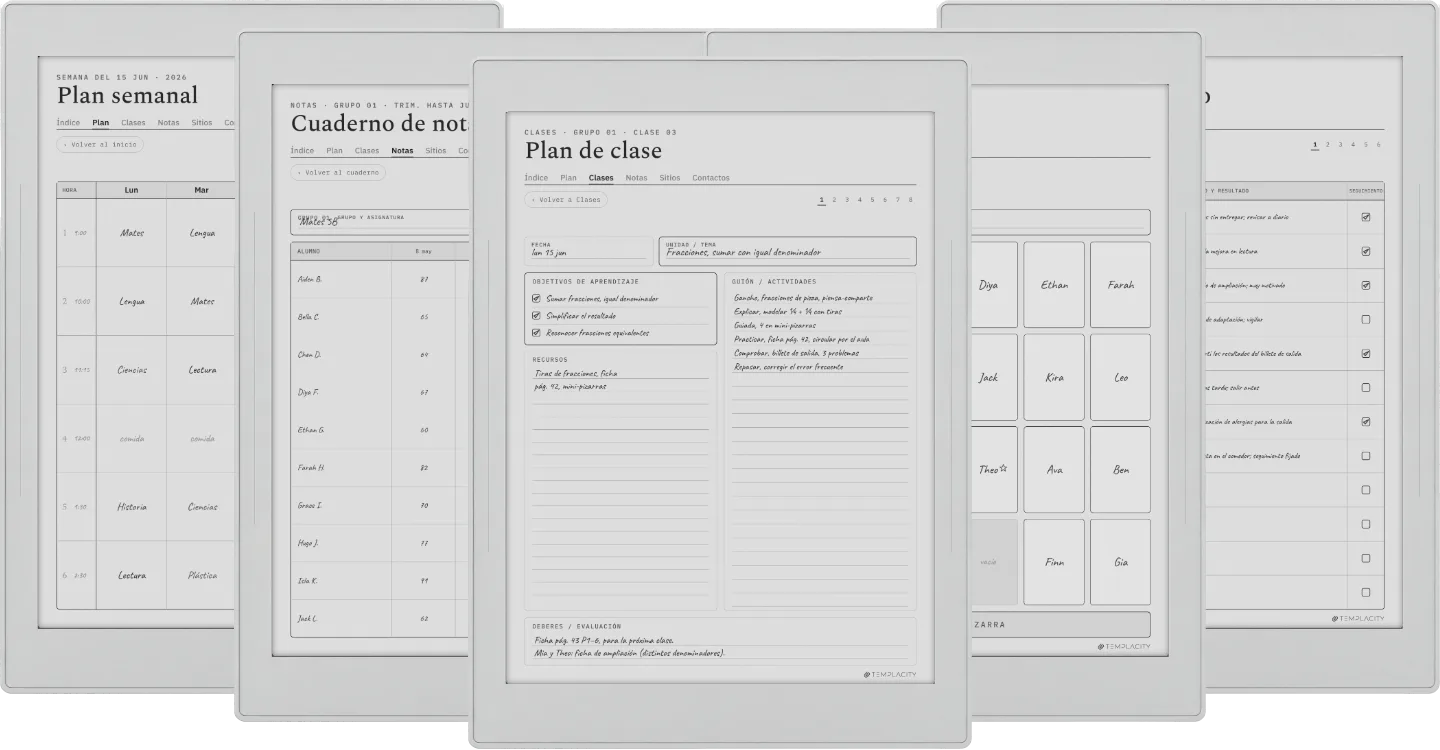 The Planner · Docente