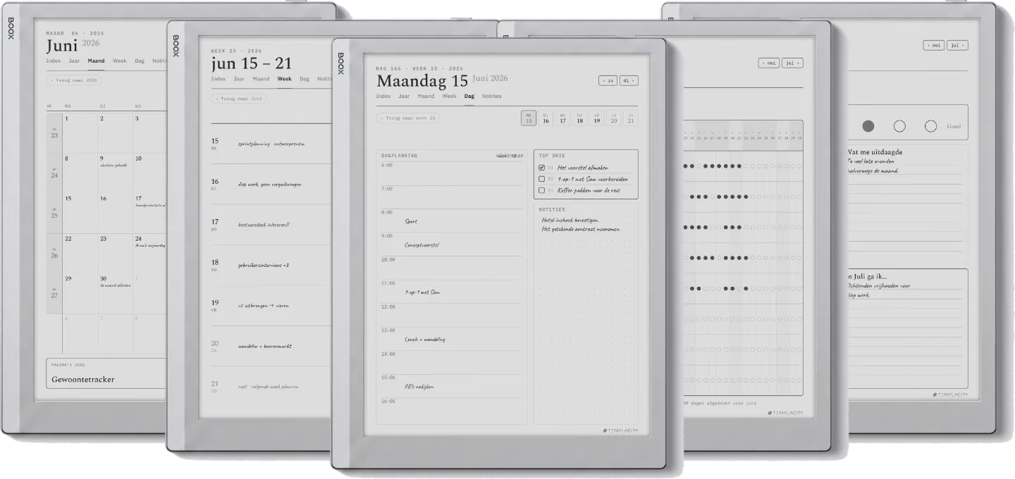 The Planner for Boox