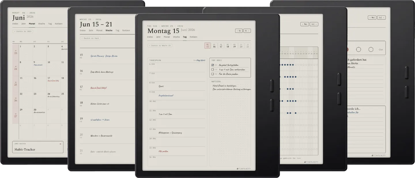 The Planner für Boox