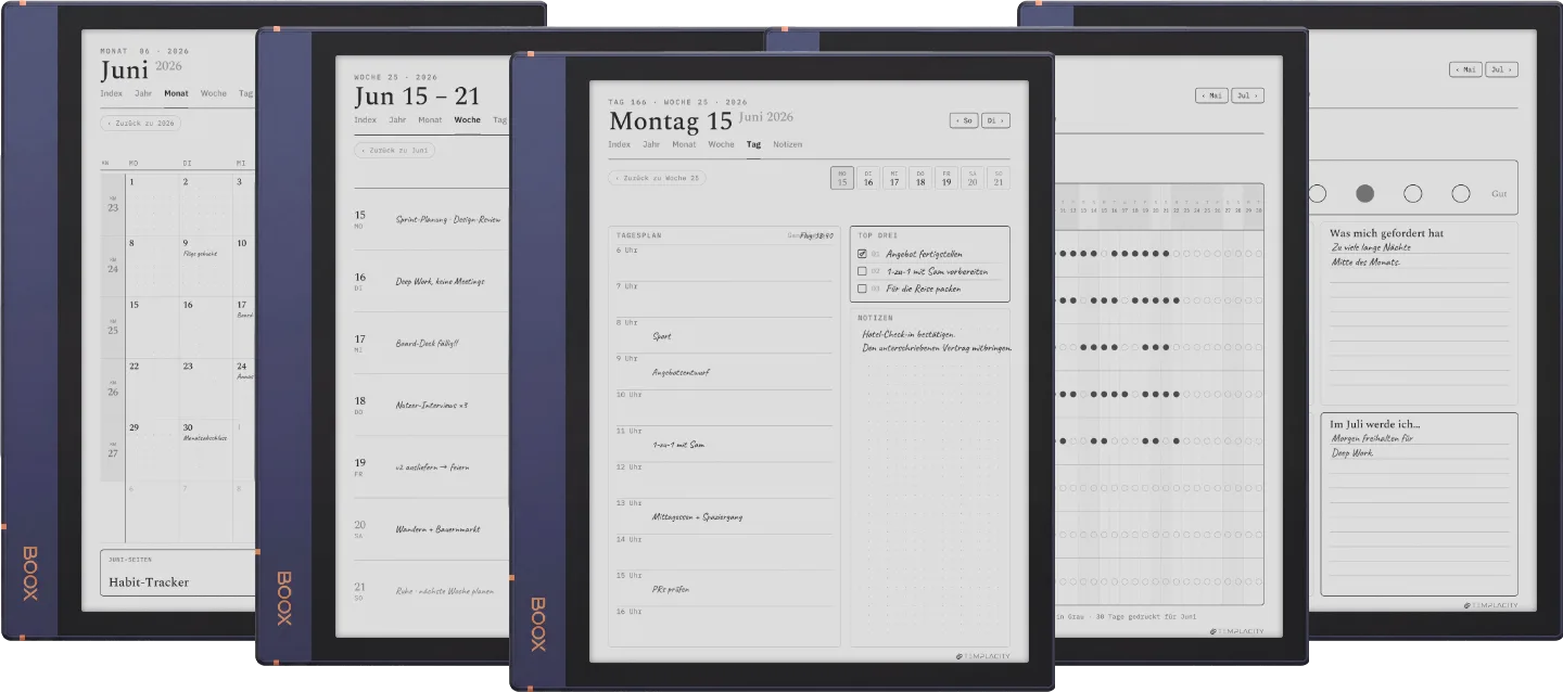 The Planner für Boox