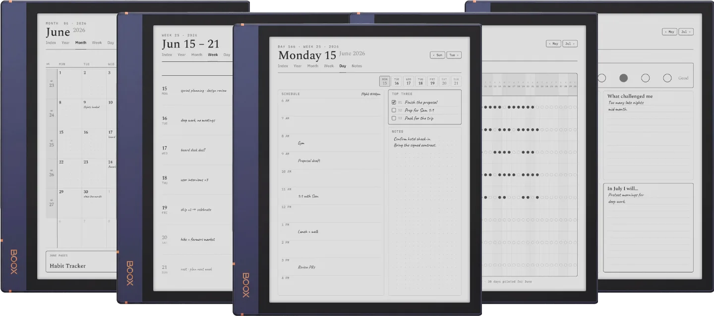 The Planner for Boox