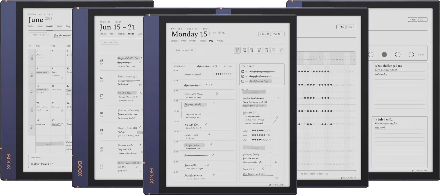 The Planner for Boox