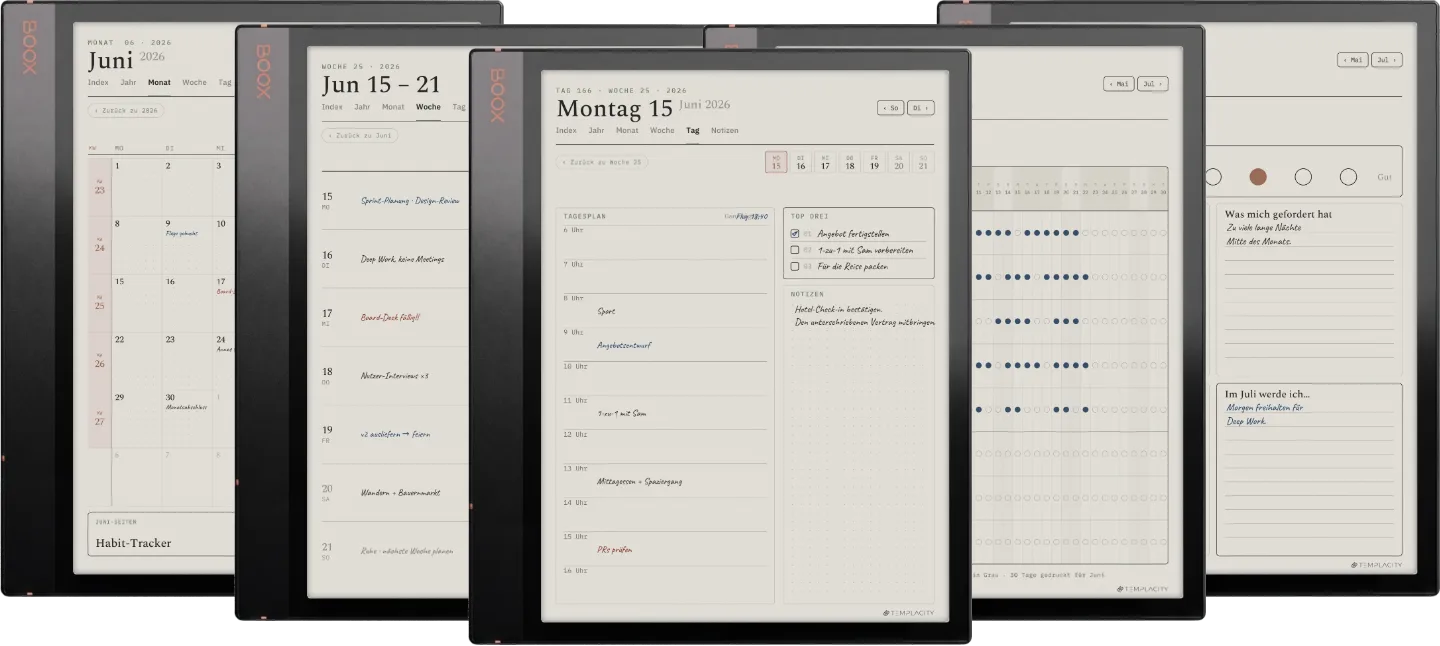 The Planner für Boox