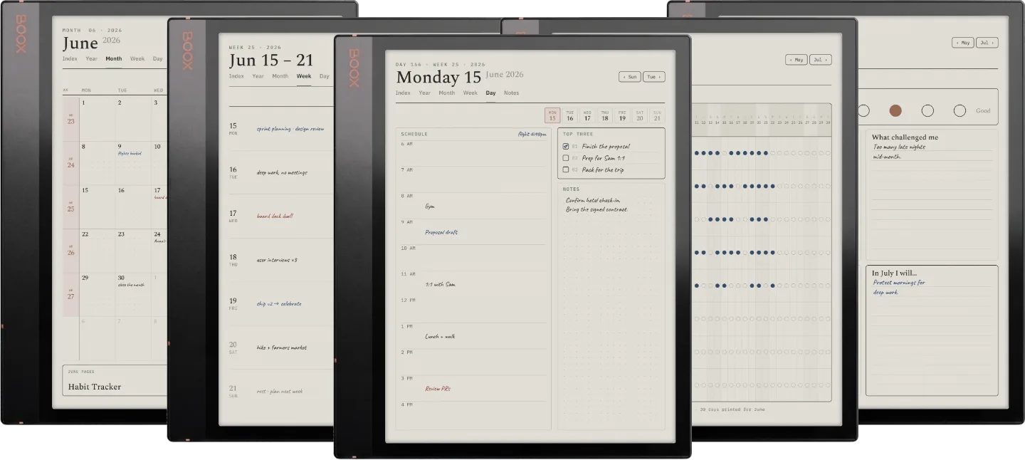The Planner for Boox