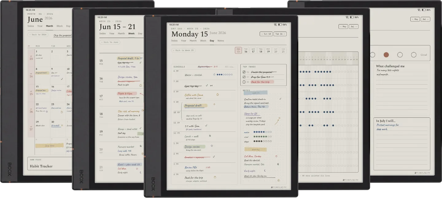 The Planner for Boox