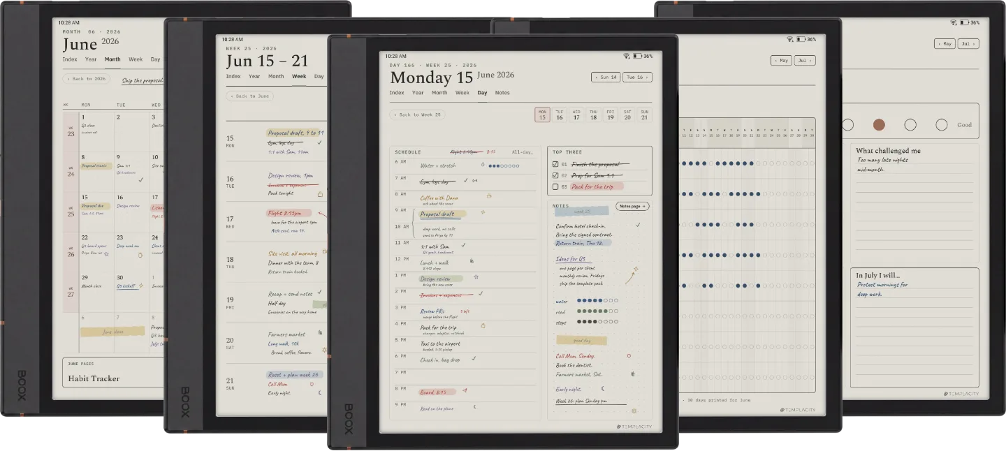 The Planner for Boox