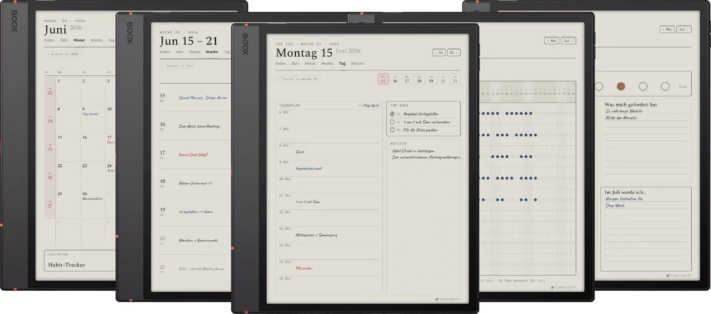 The Planner für Boox