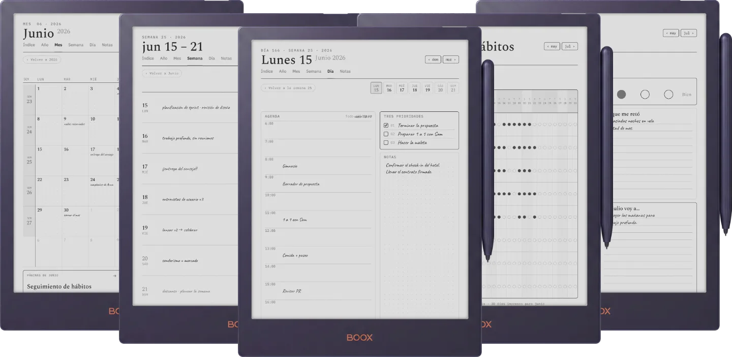 El Planner para Boox