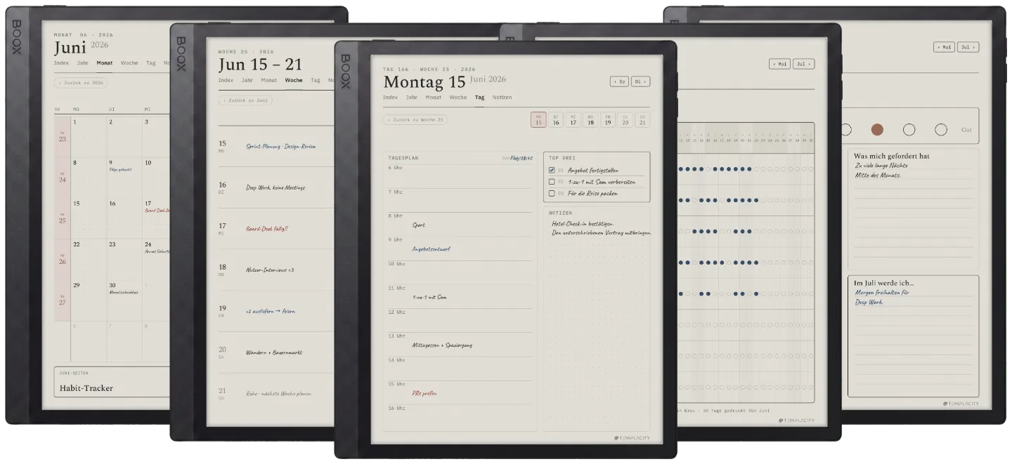 The Planner für Boox