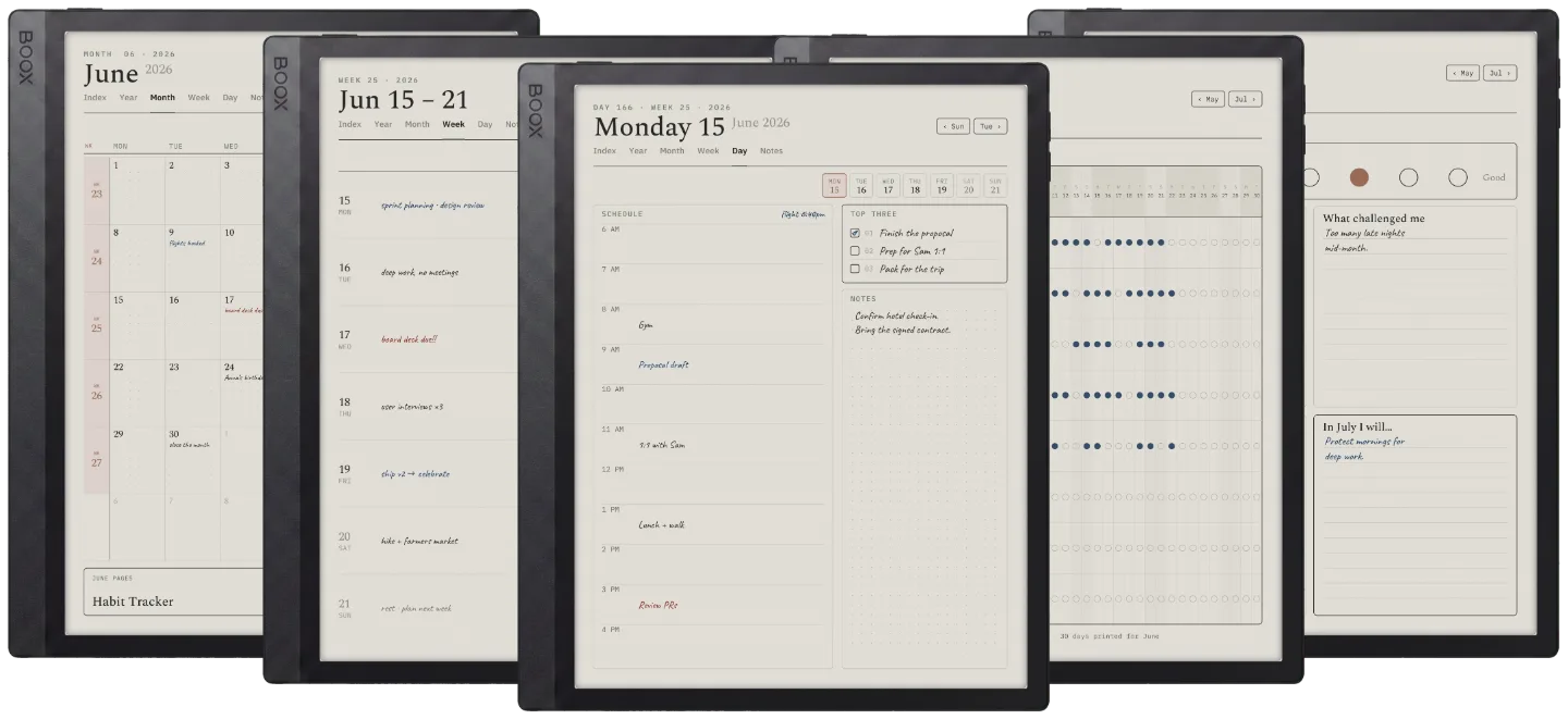 The Planner for Boox