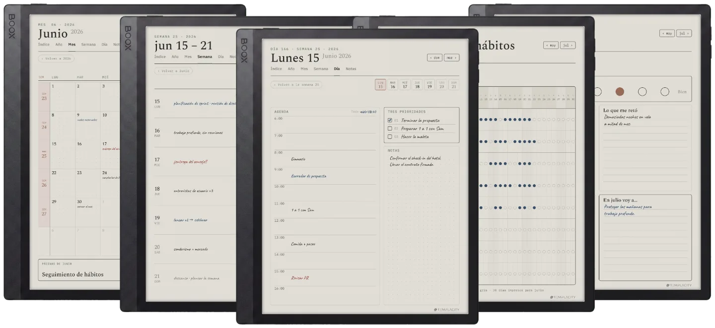 El Planner para Boox