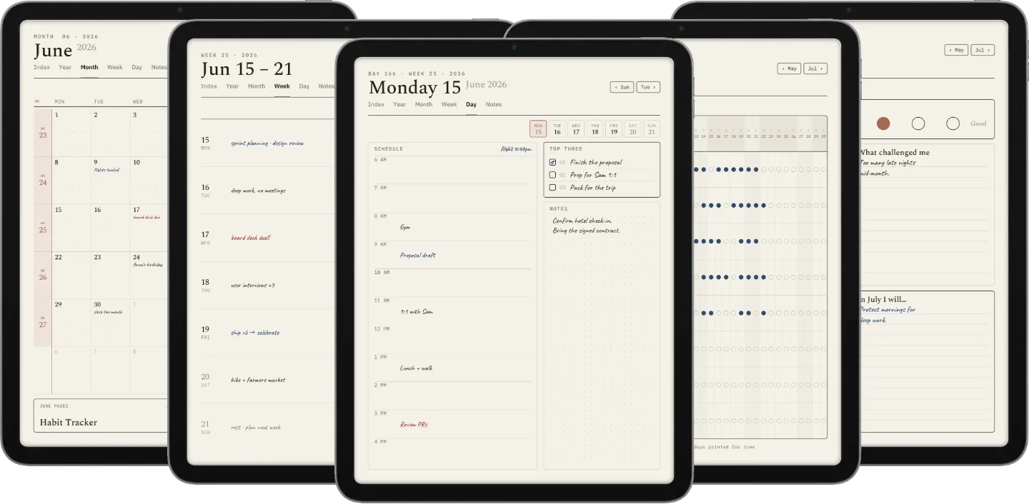 The Planner for Goodnotes