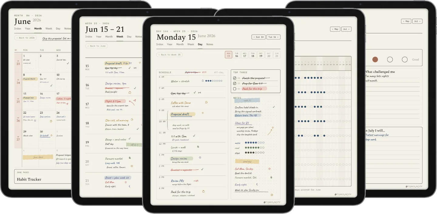 The Planner for Goodnotes