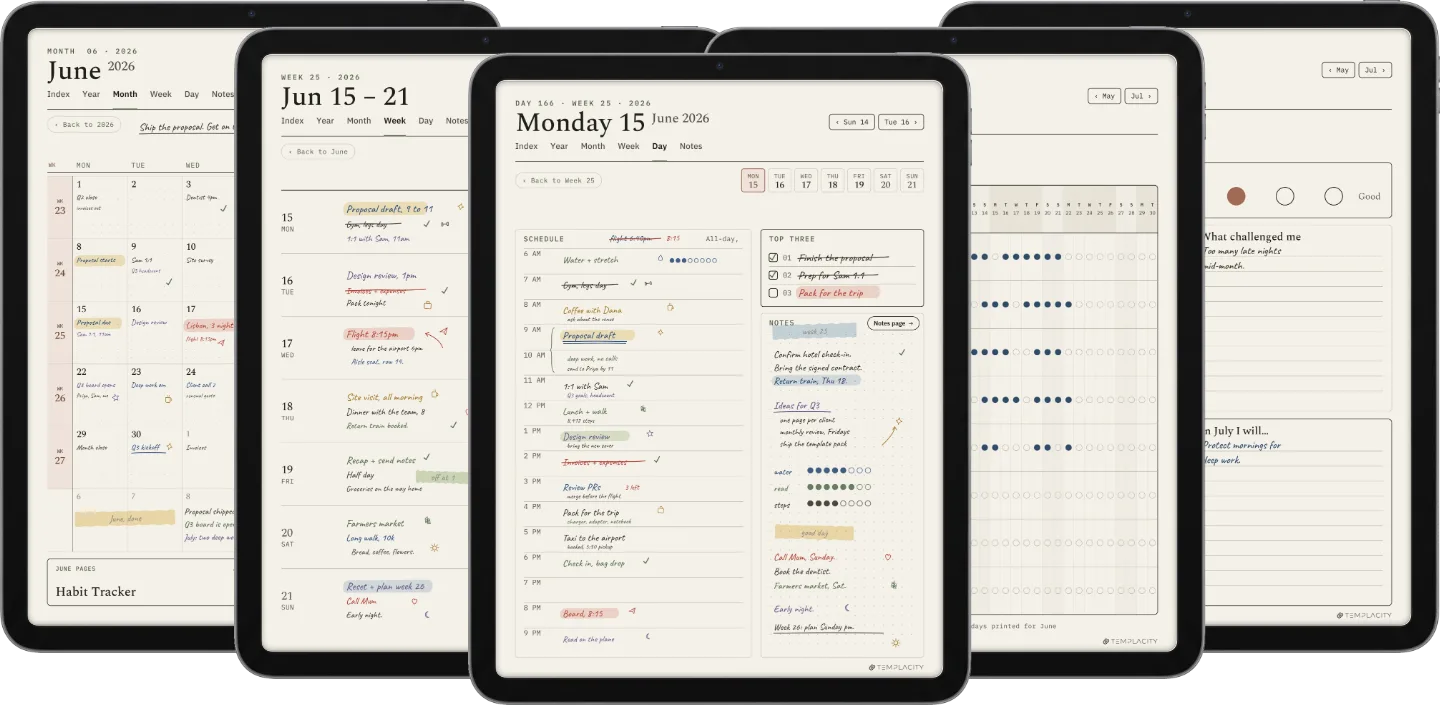 The Planner for Goodnotes
