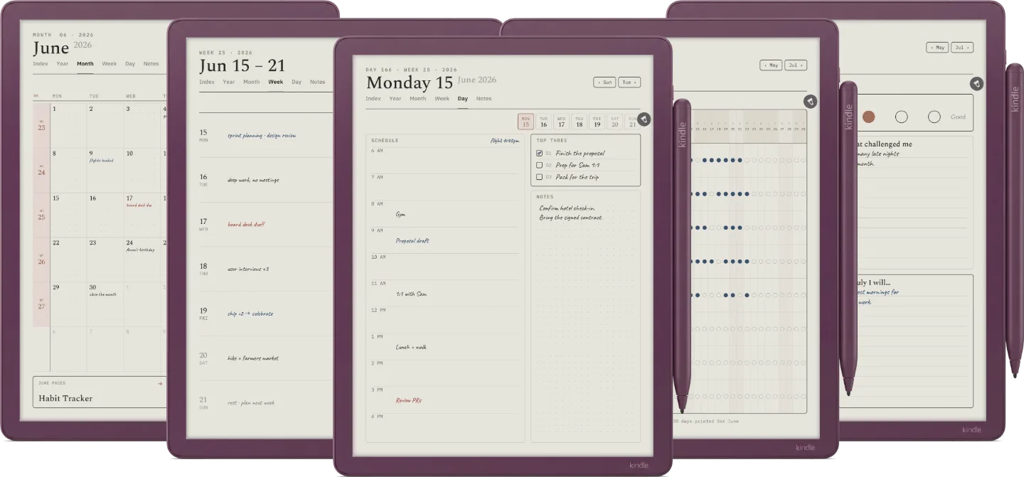 The Planner for Kindle Scribe