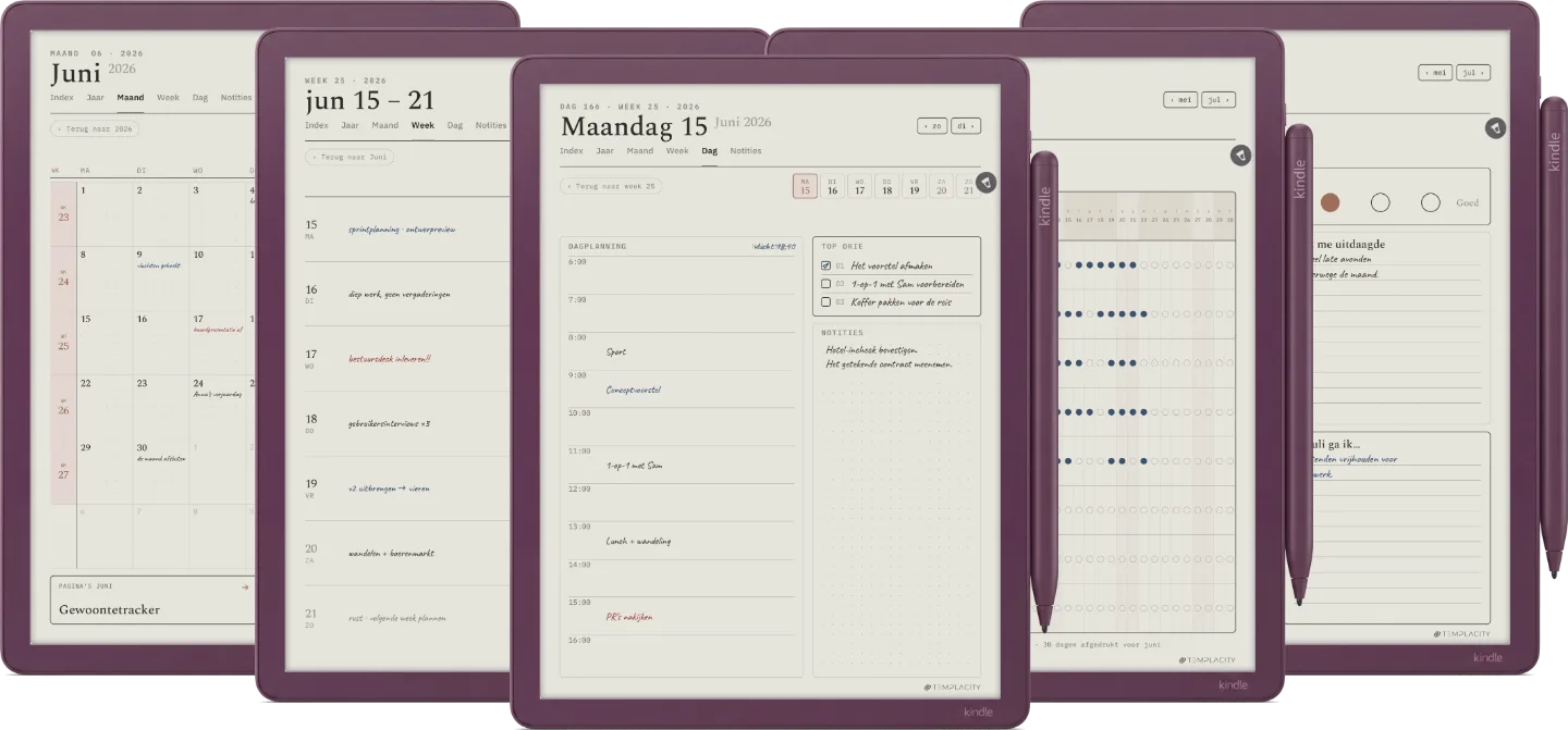 The Planner for Kindle Scribe