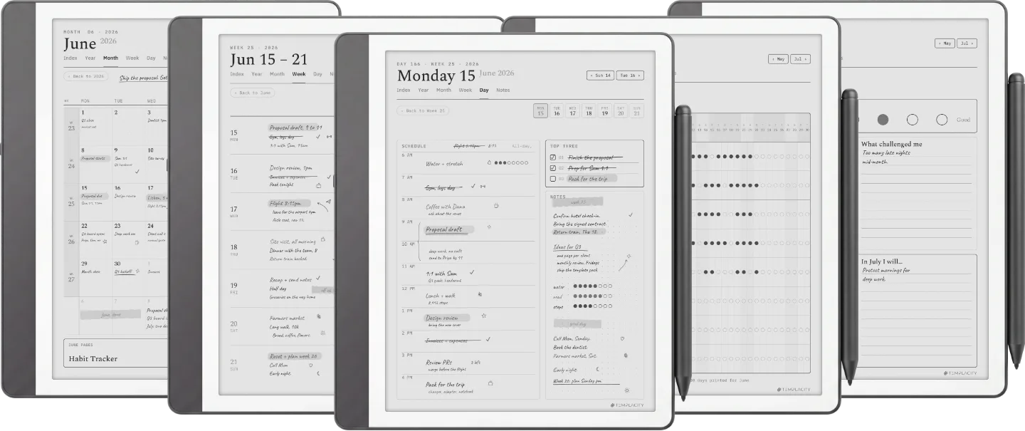 The Planner for Kindle Scribe