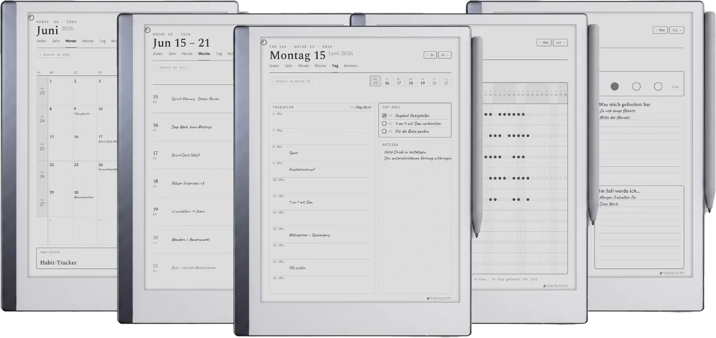 The Planner für reMarkable