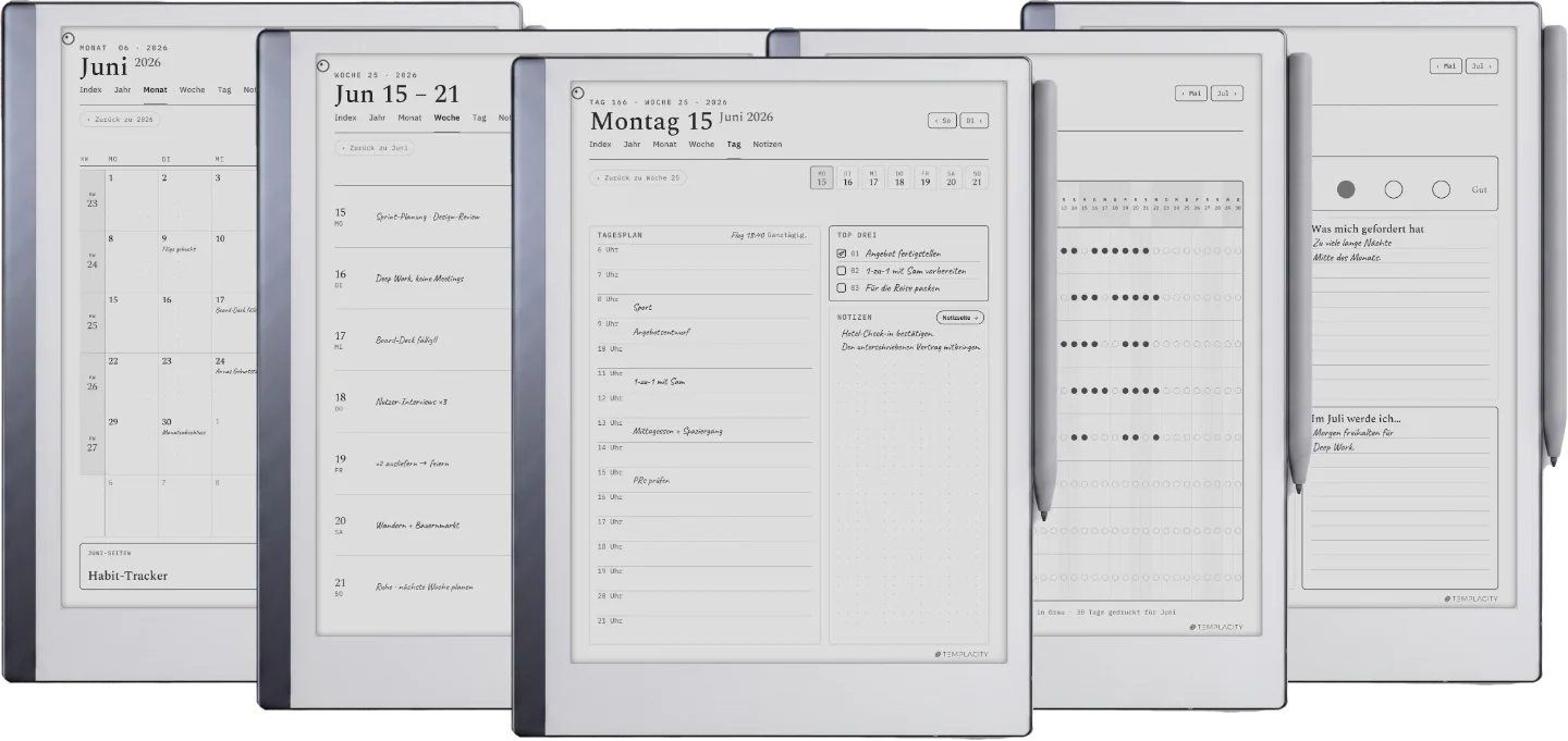 The Planner für reMarkable