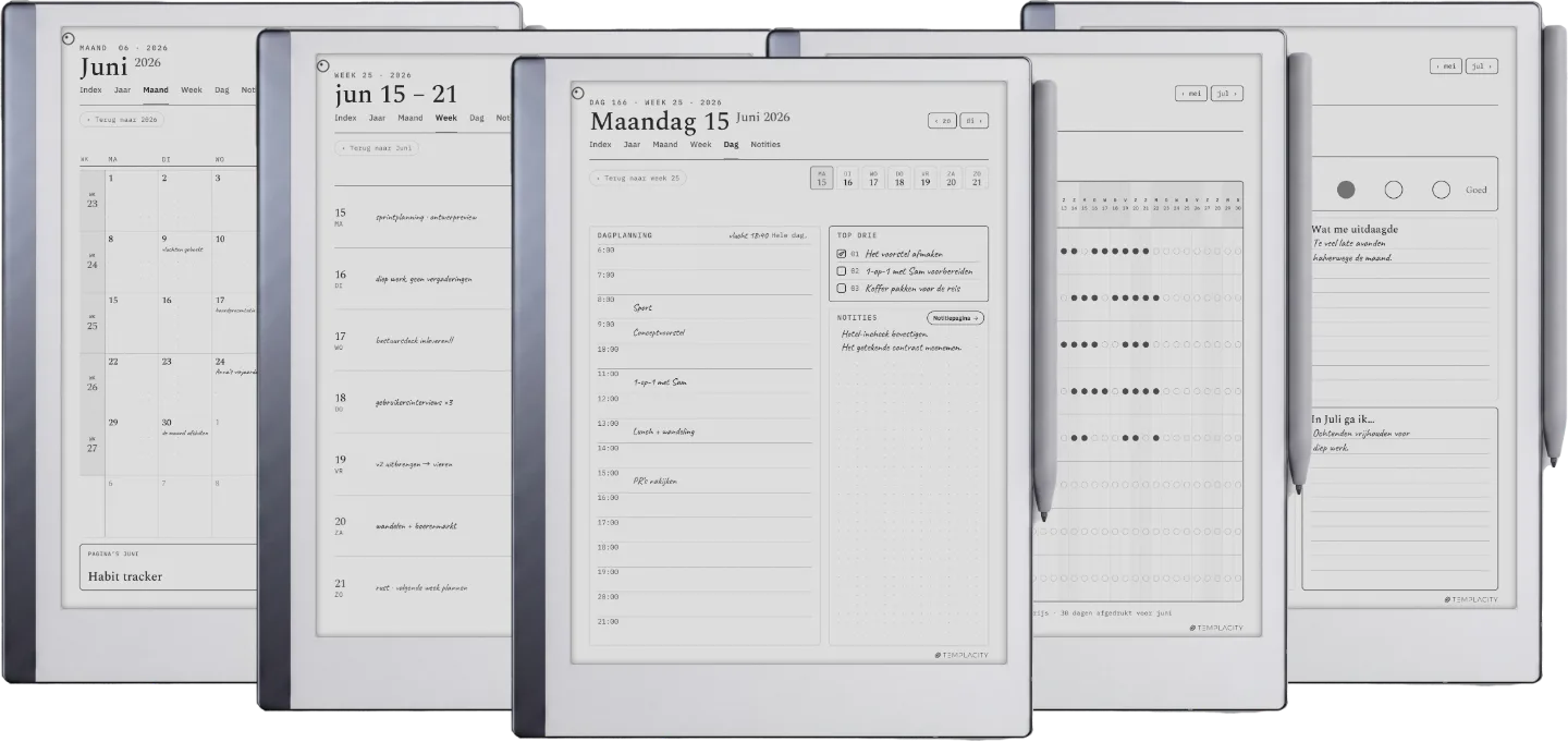 The Planner for reMarkable